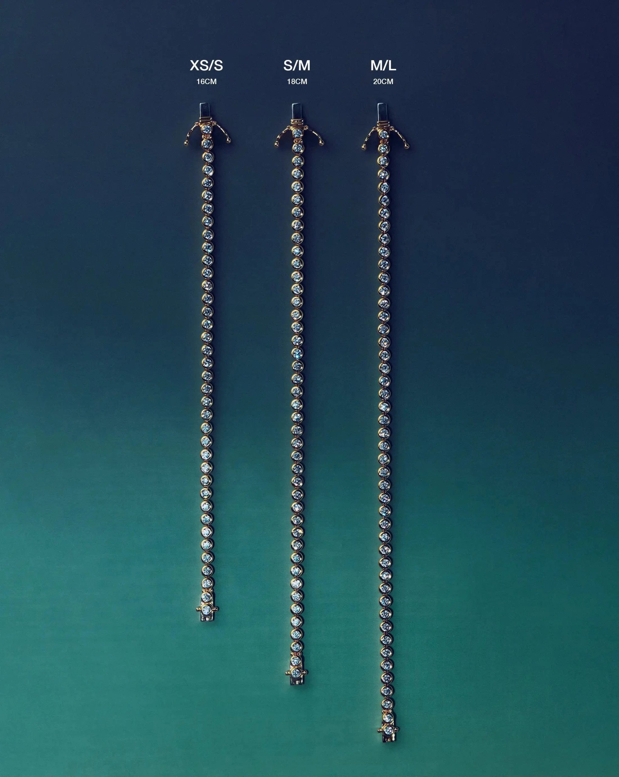 Tennis Round Bracelet | 18ct Gold Vermeil Cubic Zirconia - Image 5